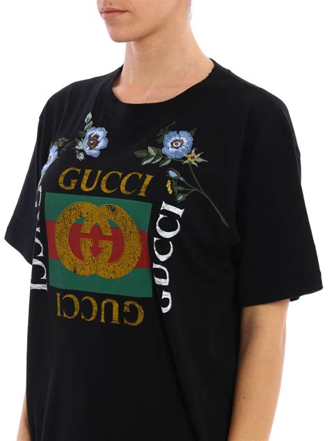 gucci flower tshirt